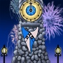 Ark Clock Tower at Midnight