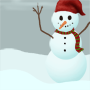 Snowman With Red Hat