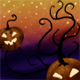 Spooky Glowing Pumpkins