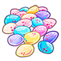 Assorted Pastel Candy Eggs