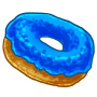 Blueberry Frosted Doughnut