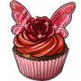 Passion Pixie Cupcake