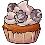 Silver Steampunk Cupcake
