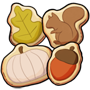 Yellow Fall Biscuits Set