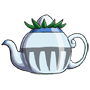 Blue Nipha Teapot