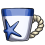 Blue Starfish Mug