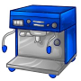 Blue Espresso Machine