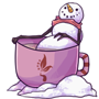 Vanilla Snowman Coffee