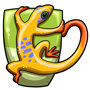 Yellow Gecko Mug