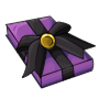 Purple Wrapped Book