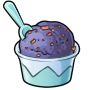 Blueberry Bacon Ice Cream Cup