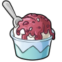 Strawberry Snow Ice Cream Cup