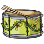 Yellow Garguaith Drum
